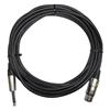 CAVO KONIG ONSTAGE CBXFJ-2 Cavo microfonico connettore1: XLR/F 3 P, connettore2: jack 6.35mm Mono (M), Lunghezza 2 m